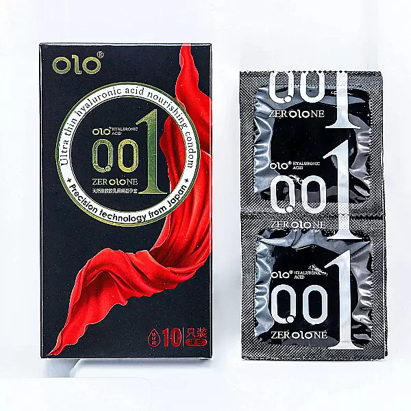 Bao cao su OLO Thin 001 Square Black