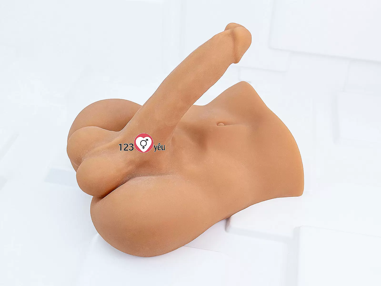 Búp bê bán thân nam màu da silicon mềm mại cao cấp