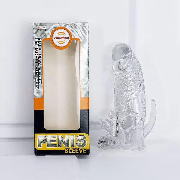 Bao đôn dên tăng kích thước dương vật Penis Sleeve
