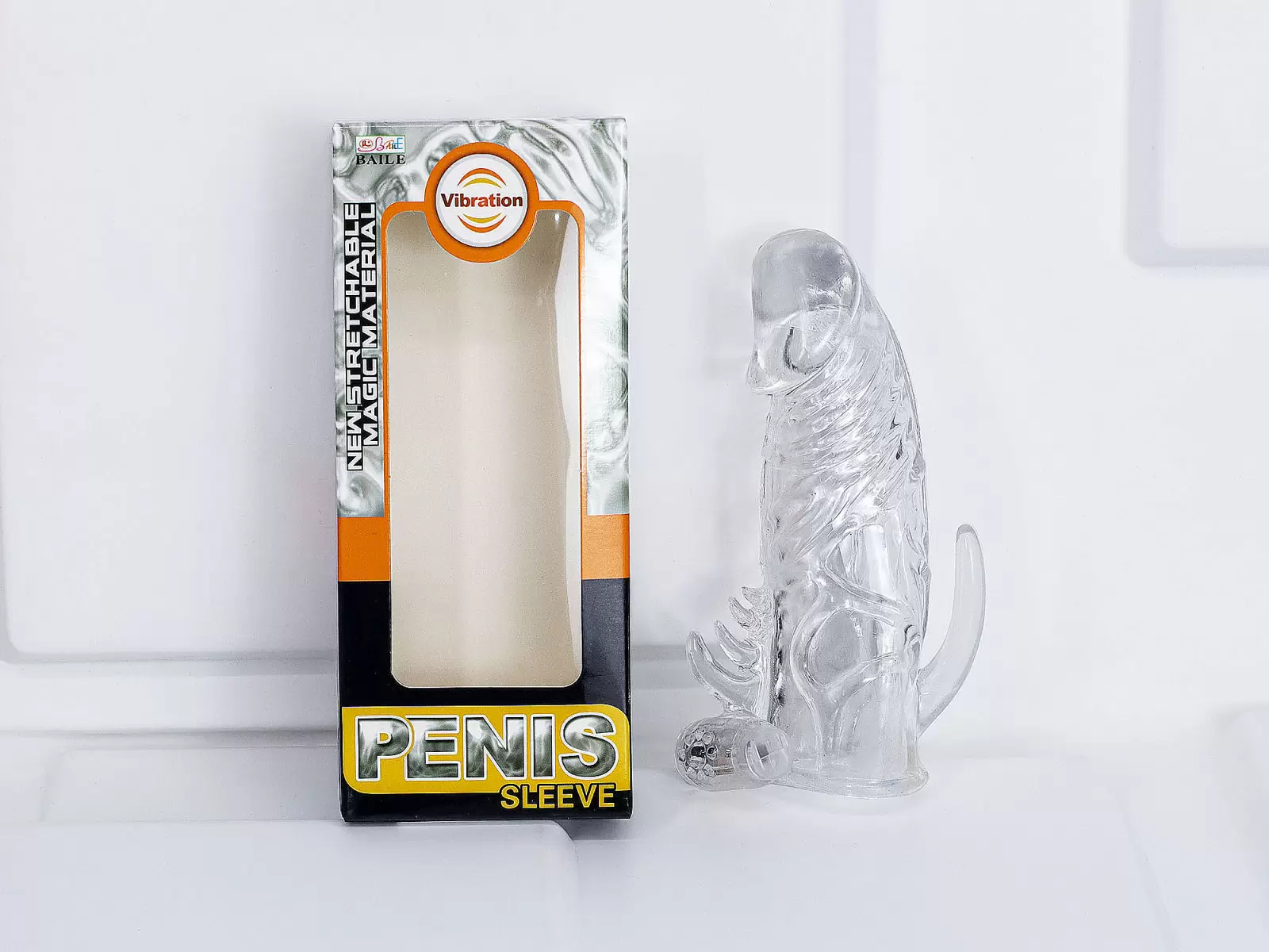 Bao đôn dên tăng kích thước dương vật Penis Sleeve
