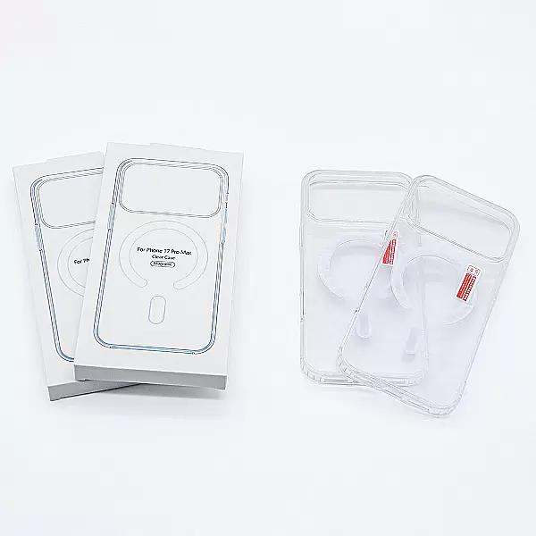 Ốp lưng Clear Case Magnetic trong suốt dành cho iPhone 17 Pro Max