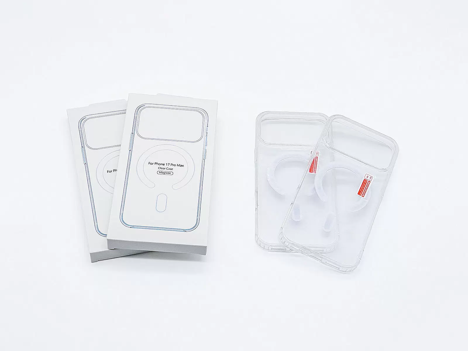 Ốp lưng Clear Case Magnetic trong suốt dành cho iPhone 17 Pro Max