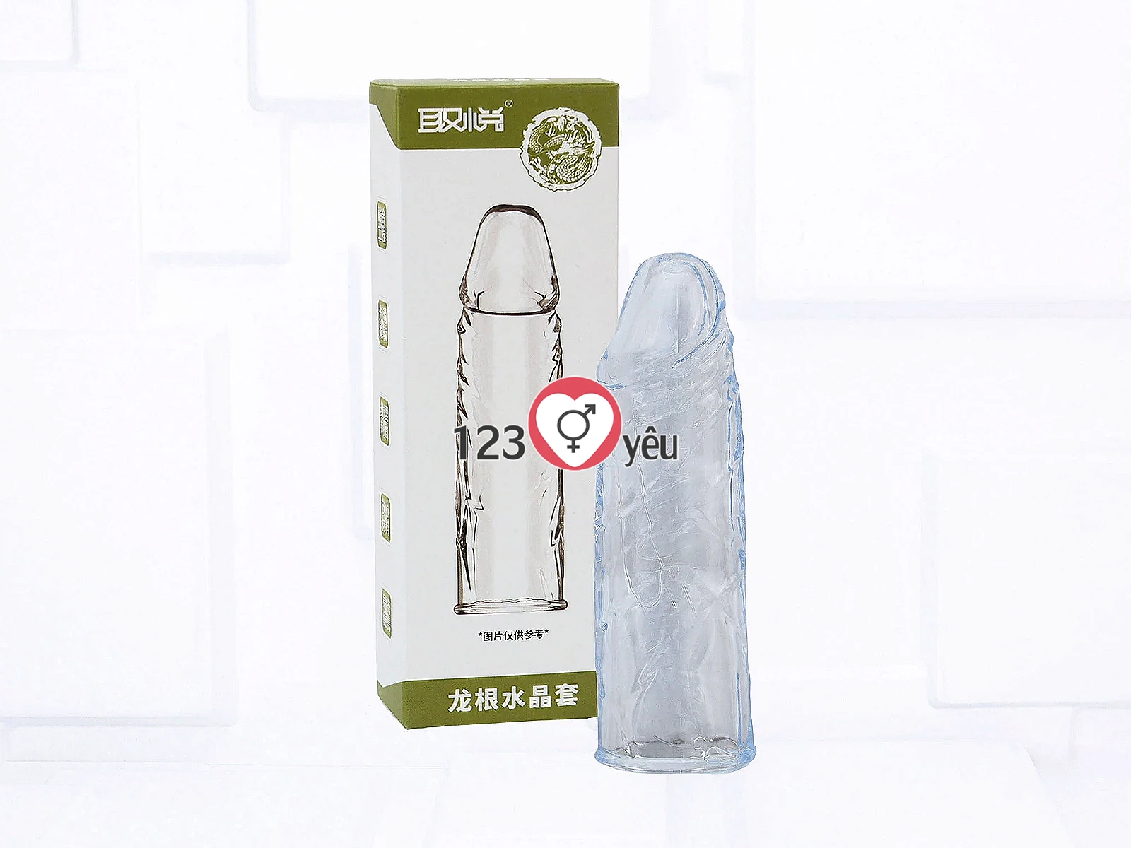 Bao cao su đôn dên tăng kích thước dương vật Sleeve