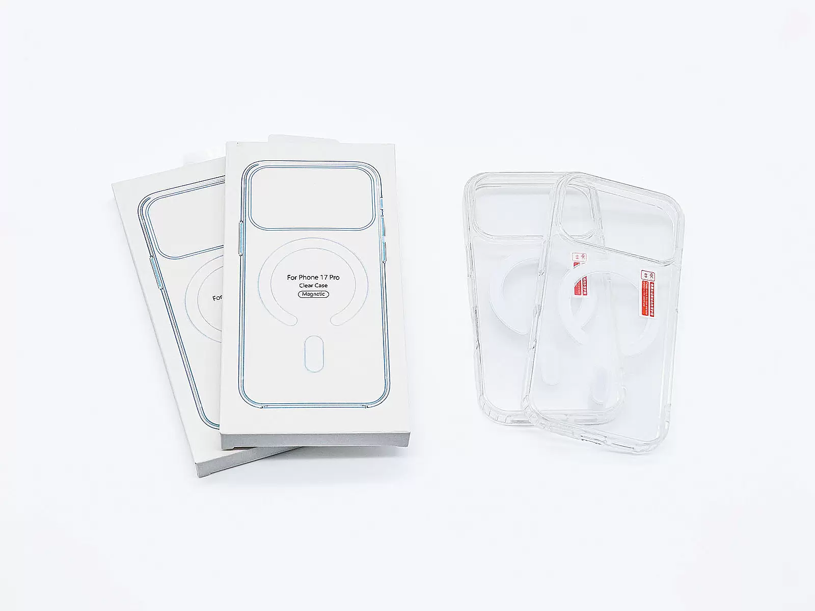 Ốp lưng Clear Case Magnetic trong suốt dành cho iPhone 17 Pro