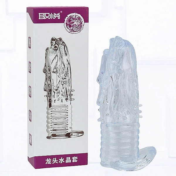 Bao cao su đôn dên trong suốt đầu lân