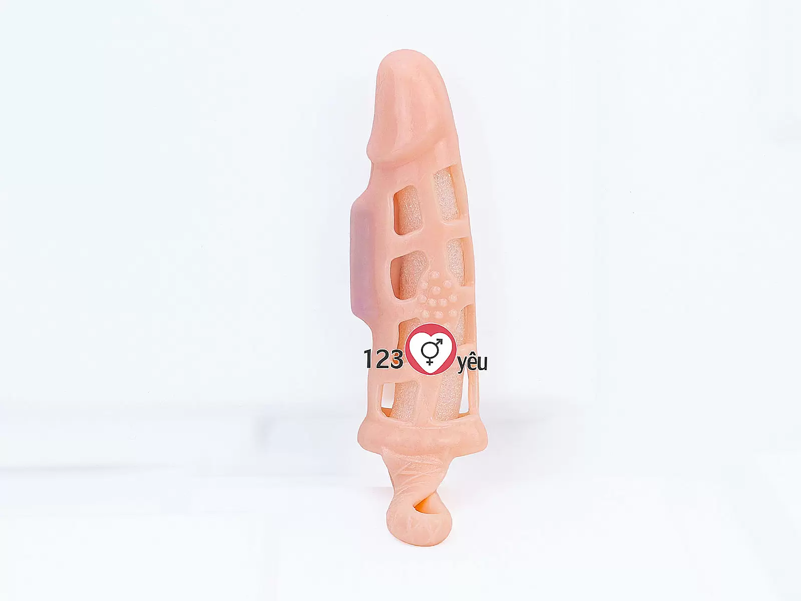 Bao cao su donzen lưới Pretty Love có quai đeo thân rung