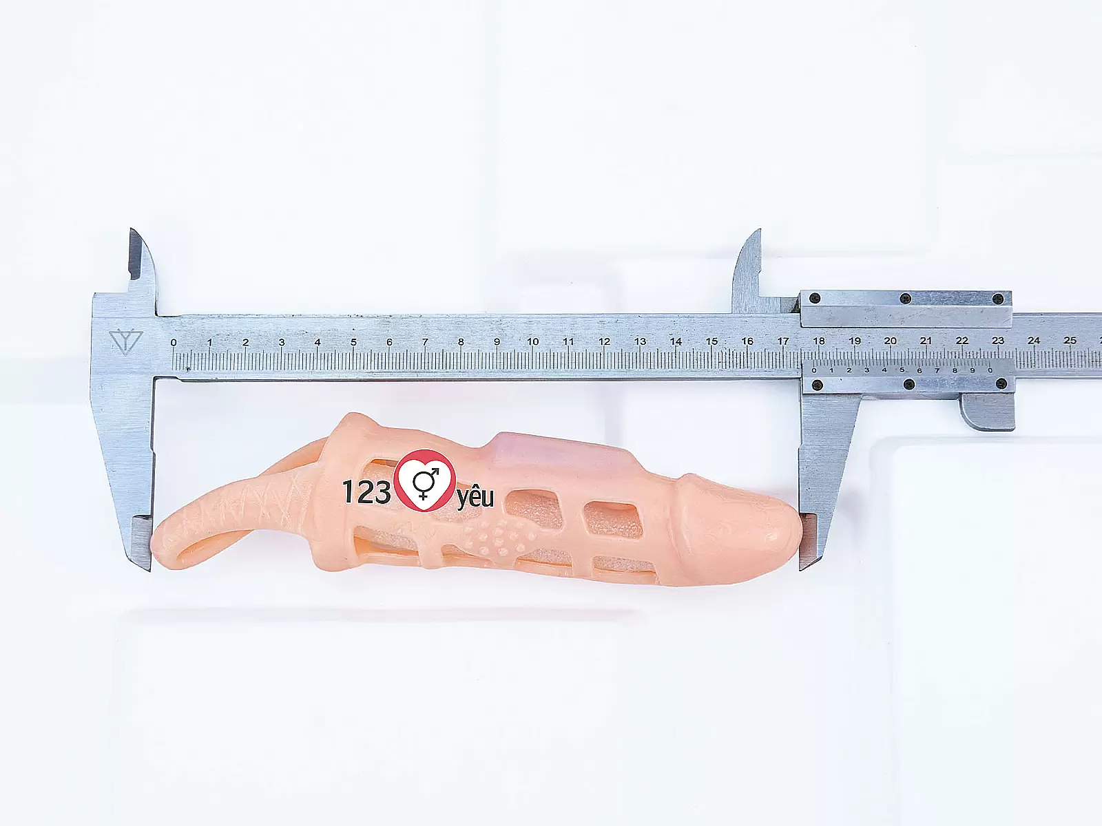 Bao cao su donzen lưới Pretty Love có quai đeo thân rung