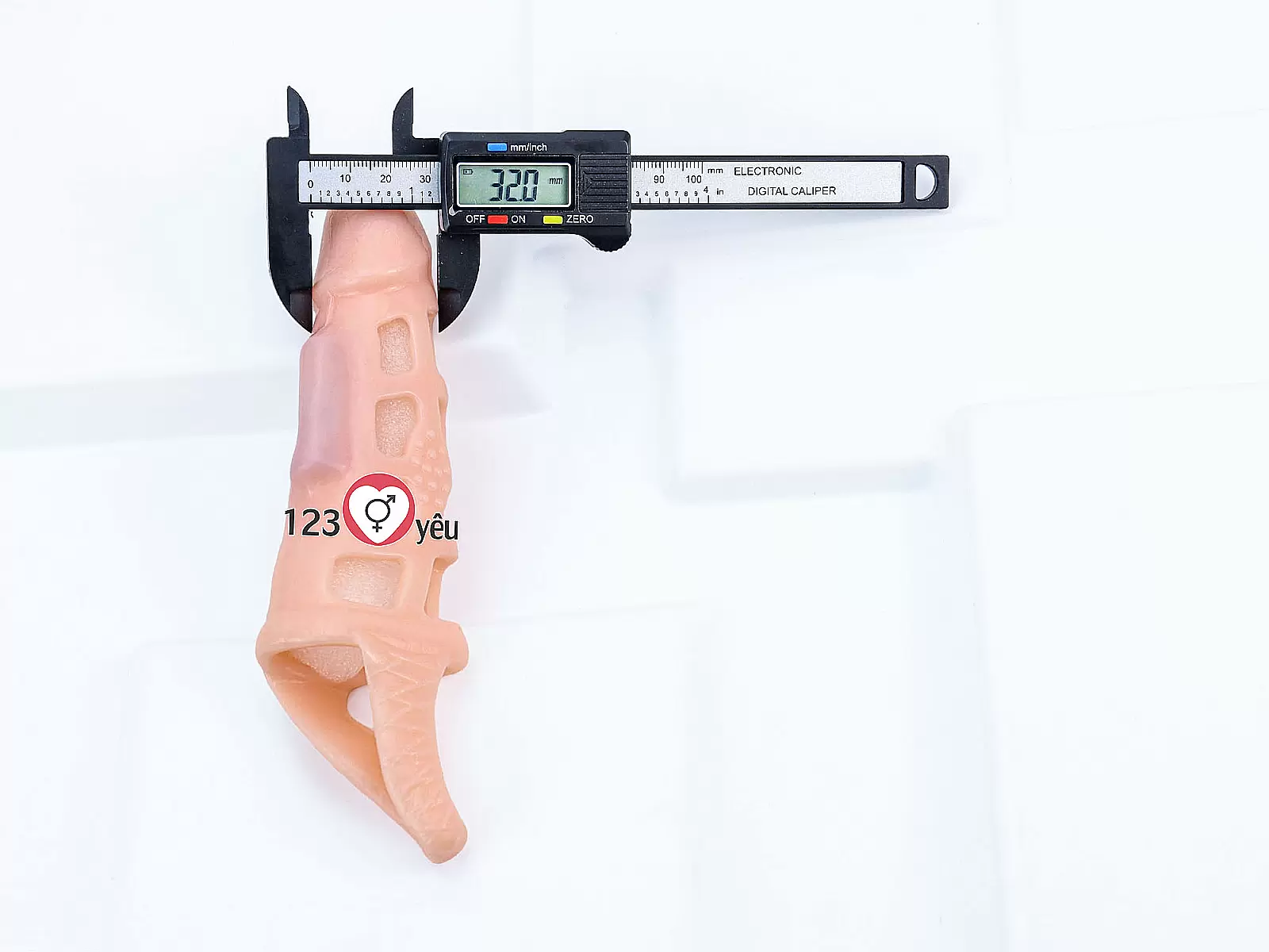 Bao cao su donzen lưới Pretty Love có quai đeo thân rung