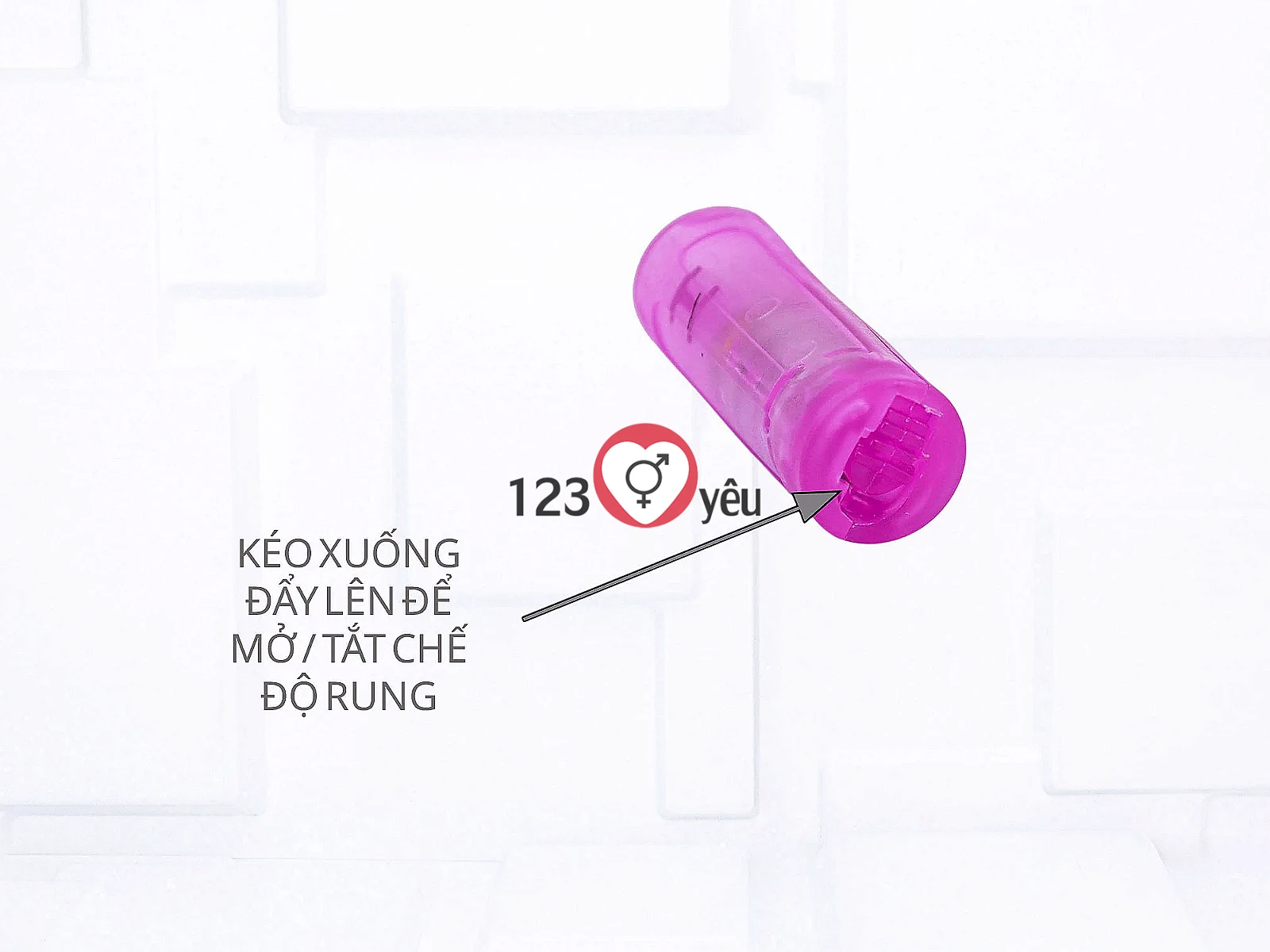 Bao cao su donzen lưới Pretty Love có quai đeo thân rung