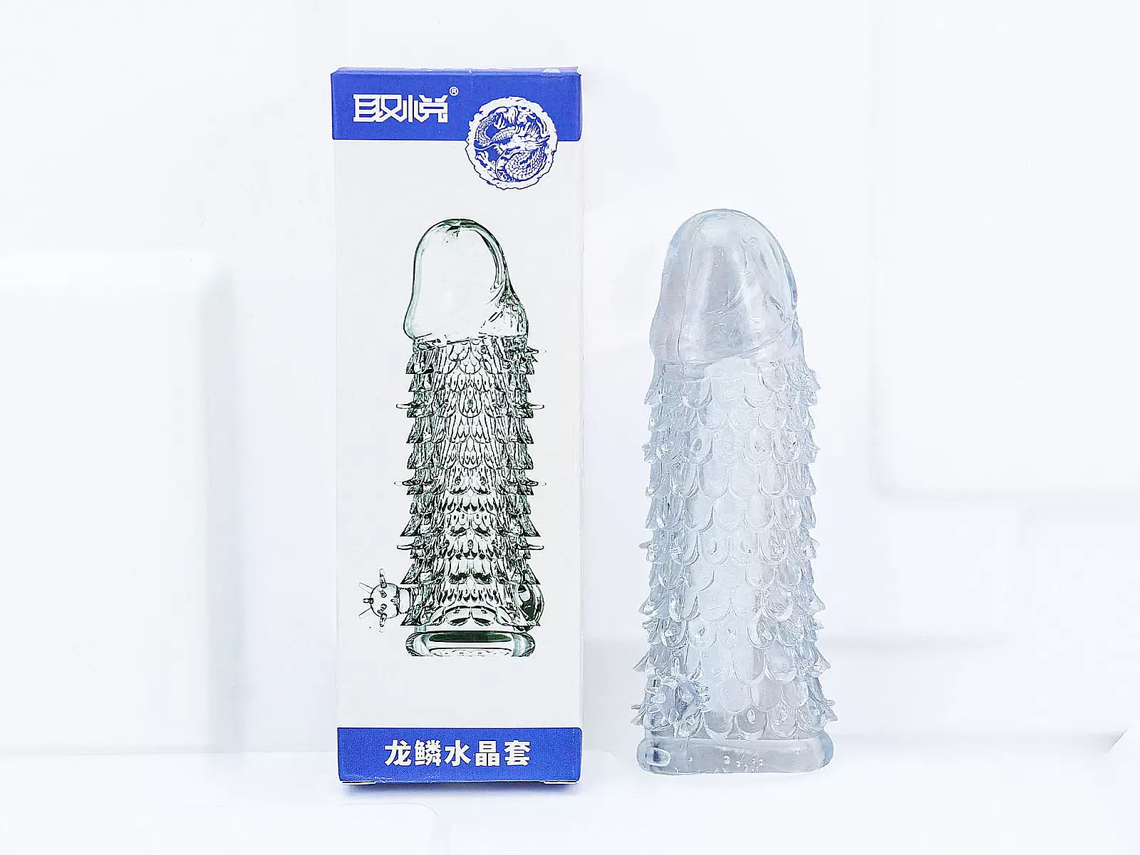 Bao cao su đôn dên tăng kích thước gai nhọn trong suốt BCDC