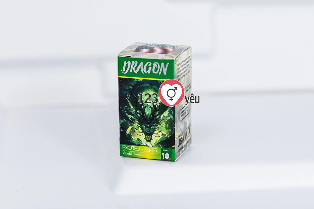 Chai hít Popper Dragon 10ml tăng hưng phấn cho gay