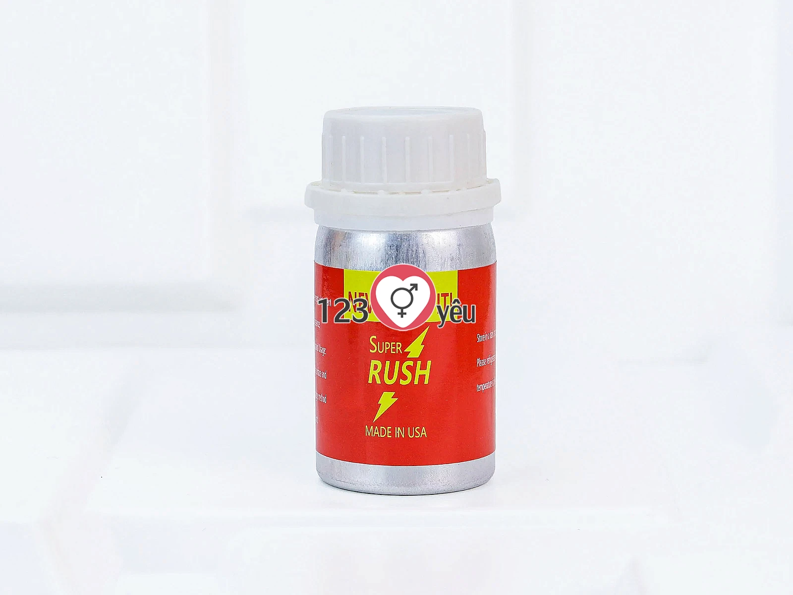 Chai hít khô Super Rush tạo cảm giác hưng phấn nhanh chóng