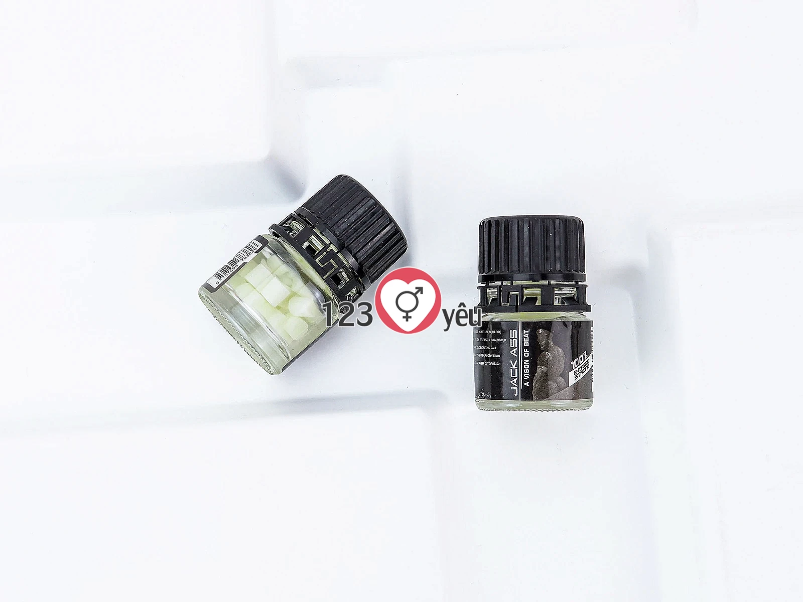 Chai hít khô dạng viên Jack Ass tạo cảm giác sảng khoái nhanh chóng