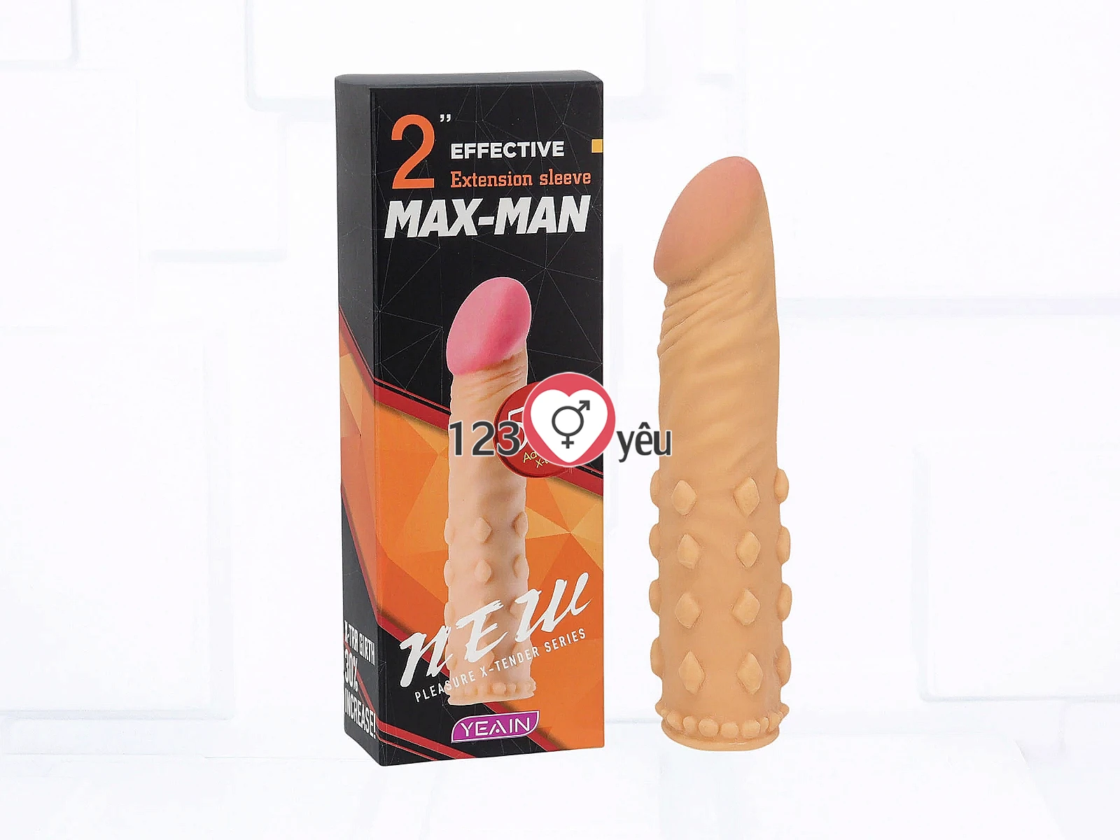 Bao cao su đôn dên Max Man đôn 5cm
