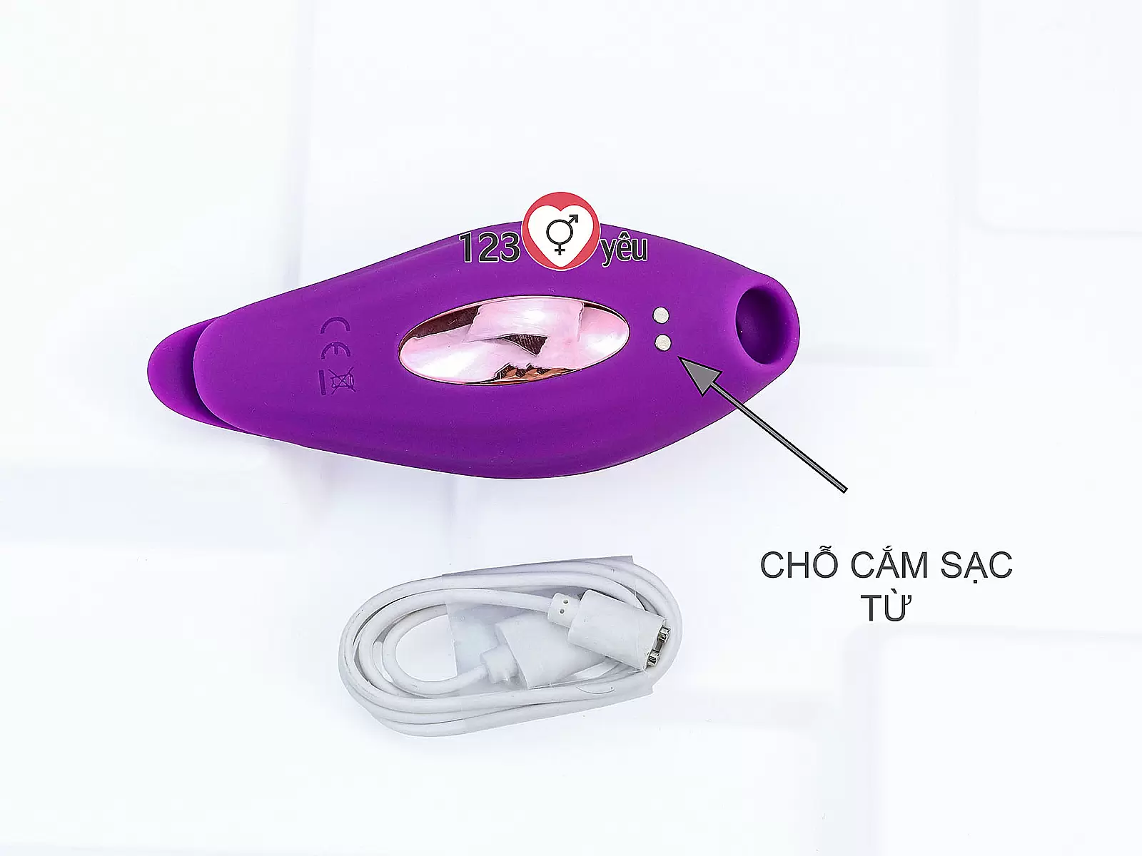 Lưỡi liếm rung hút nhiều chế độ nhỏ gọn xinh xắn