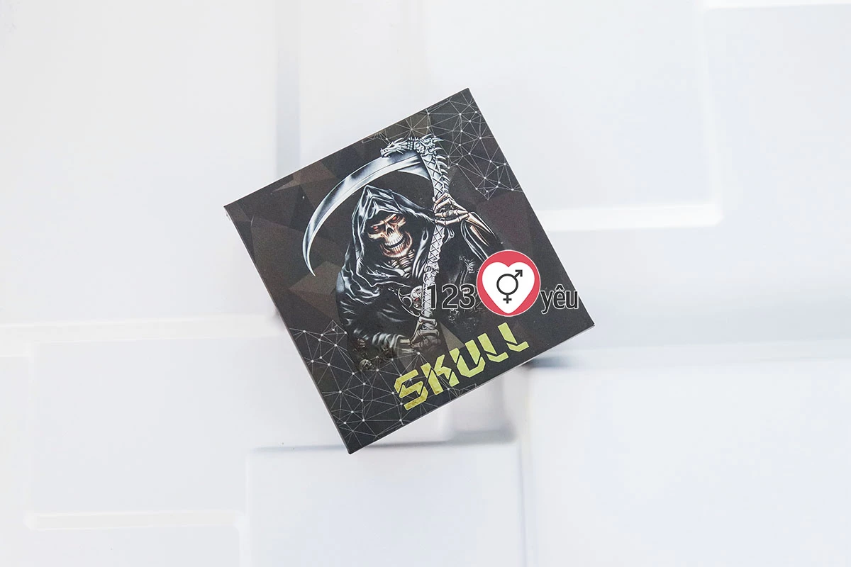 Chai ngửi Popper Skull đen tăng cảm giác khoái cảm