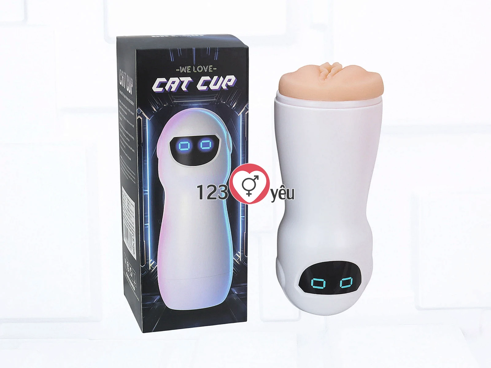 Âm đạo giả CAT CUP không rung giải toả nhu cầu nhanh chóng