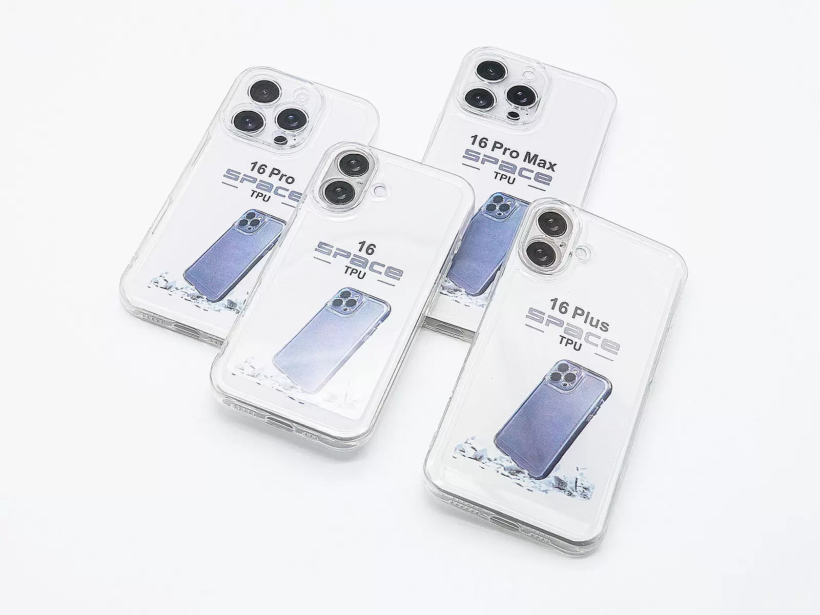 Ốp lưng TPU Space trong suốt cho iPhone 16 Pro
