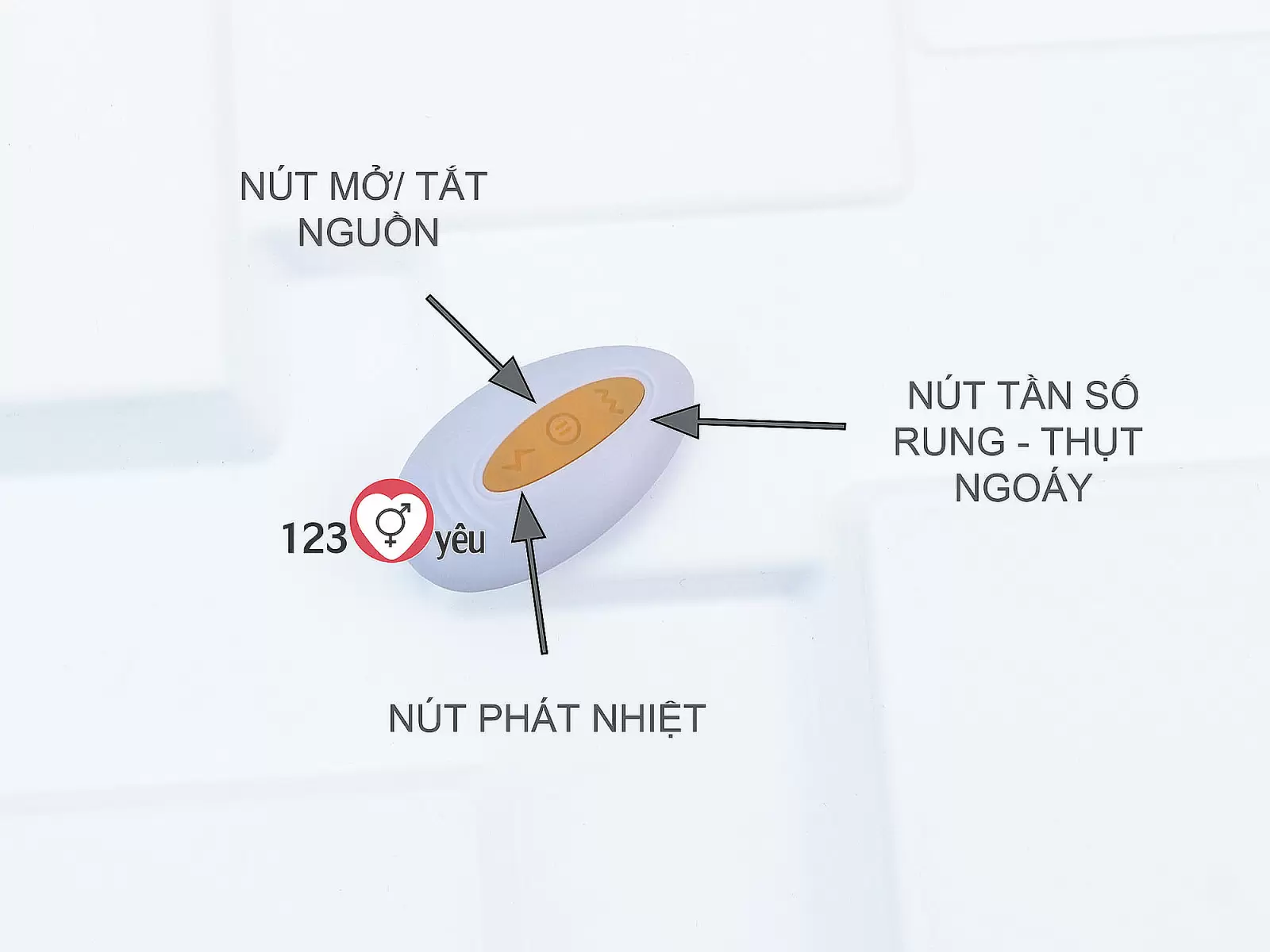 Dương vật giả có đế rung - ngoáy - phát nhiệt kèm điều khiển