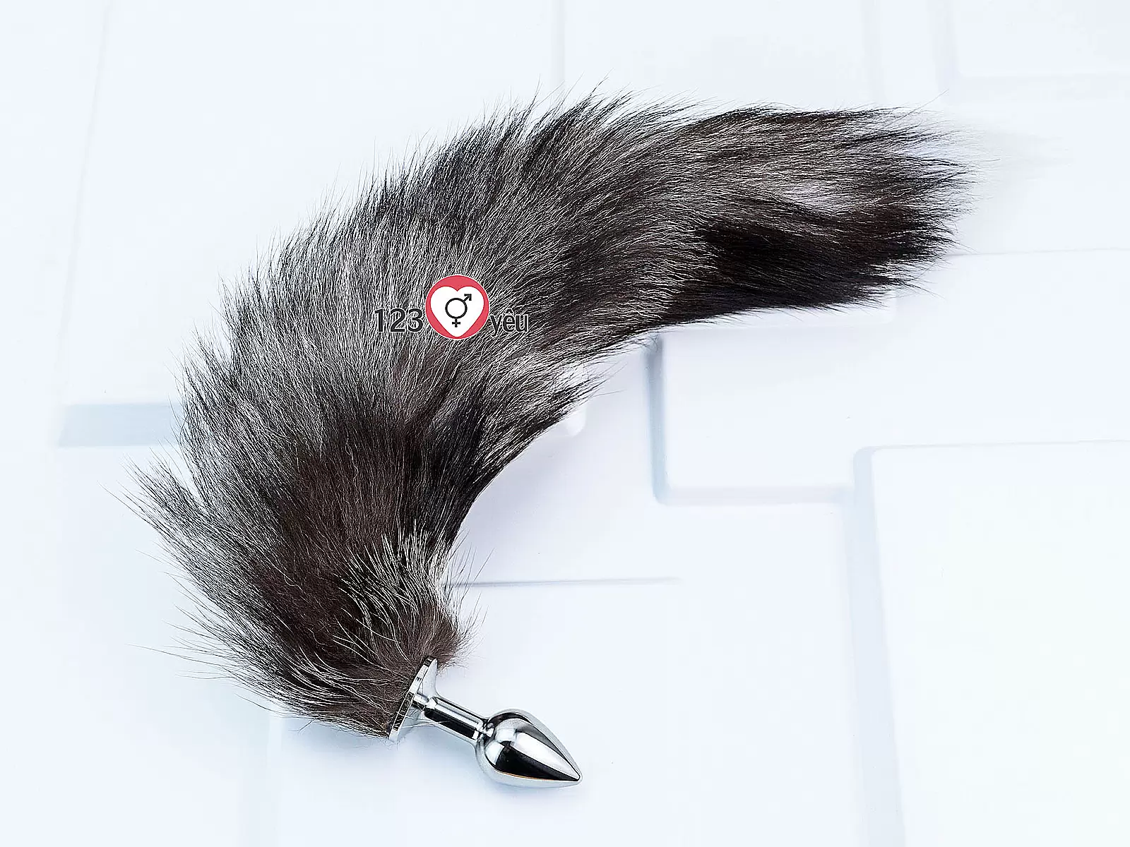 Đồ chơi kích thích hậu môn đuôi sói inox loại đẹp