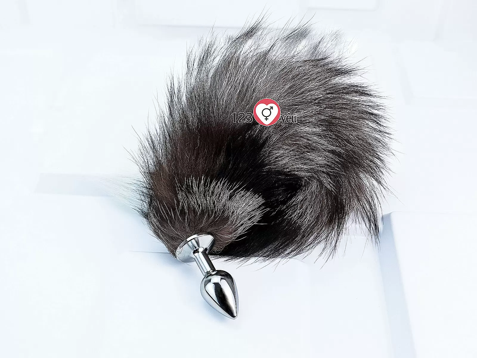 Đồ chơi kích thích hậu môn đuôi sói inox loại đẹp