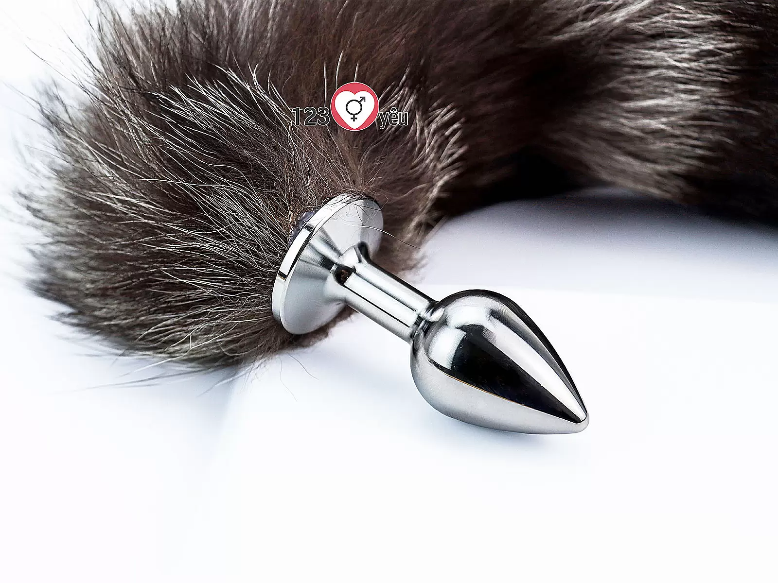 Đồ chơi kích thích hậu môn đuôi sói inox loại đẹp