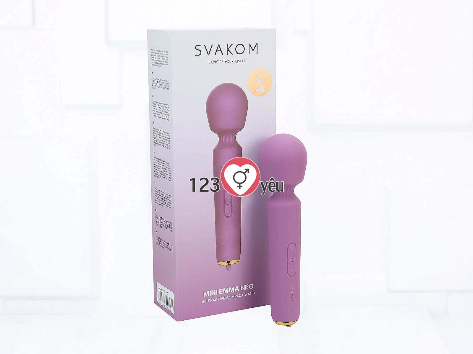 Máy massage điểm G Svakom Mini Emma Neo điều khiển qua Smartphone