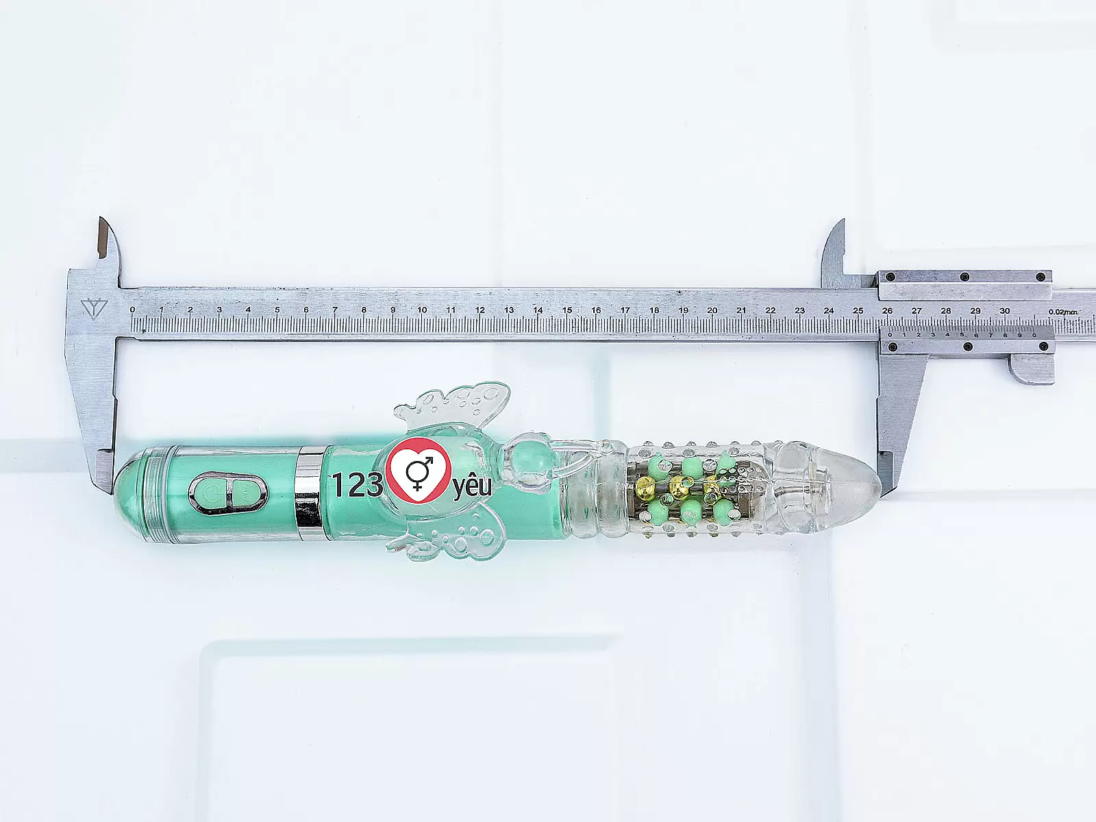 Dương vật giả rung thụt xoay bi đa năng có nhánh Mazarine