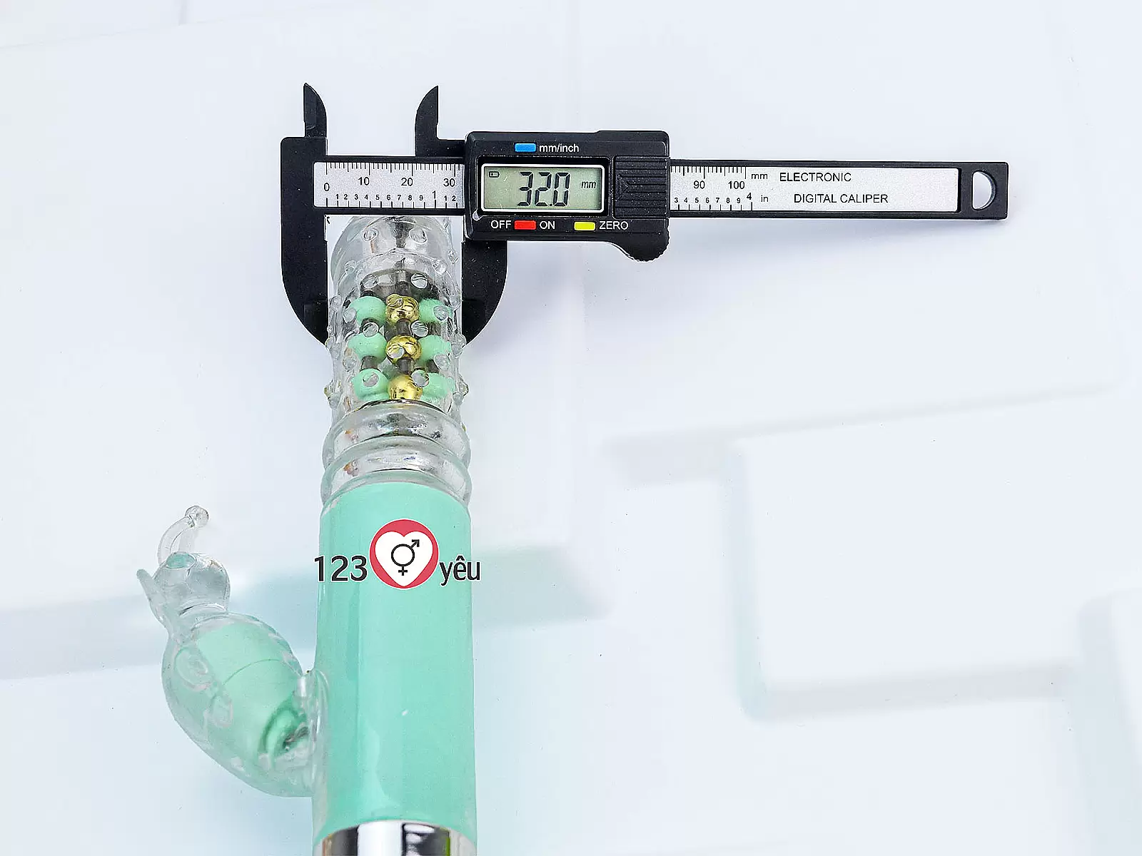 Dương vật giả rung thụt xoay bi đa năng có nhánh Mazarine