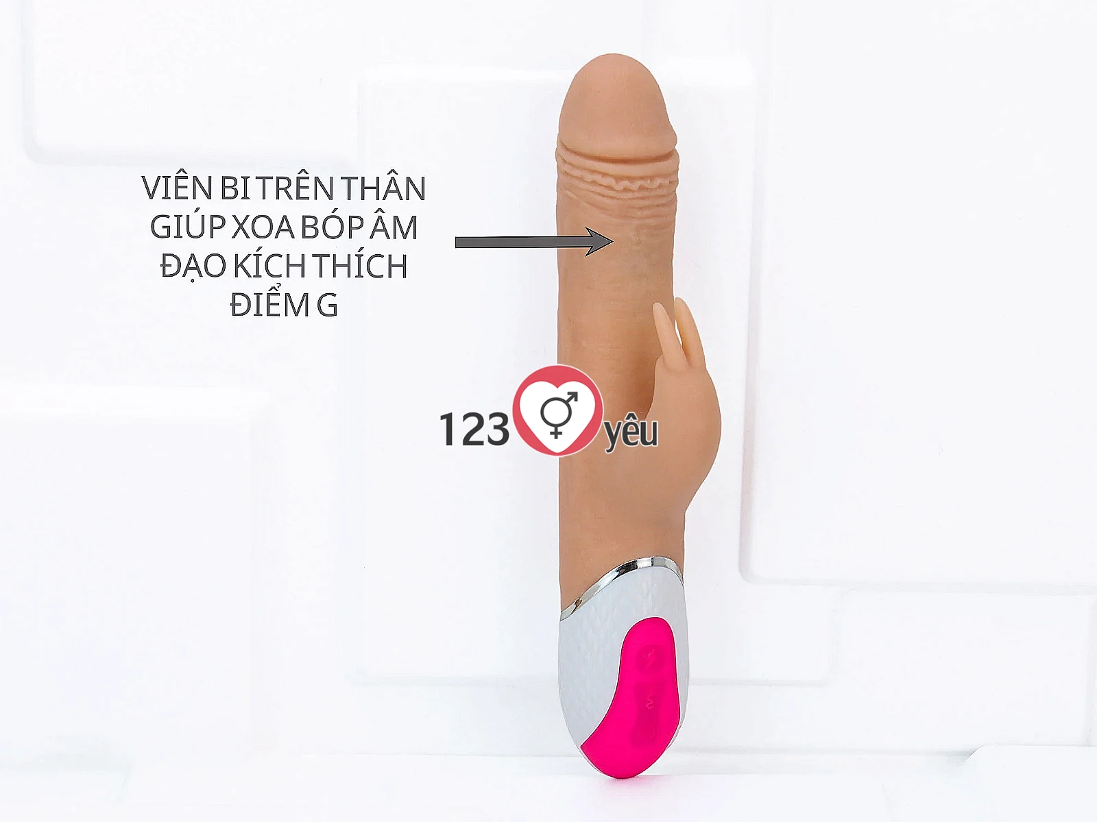Dương vật giả Indulge Advancer rung thụt ngoáy đa năng