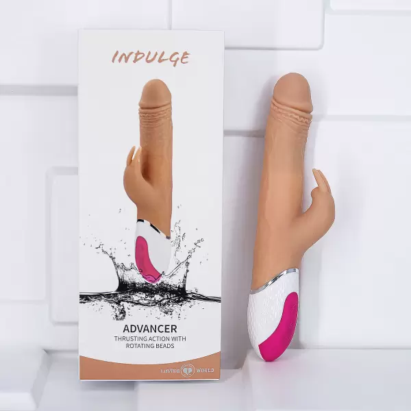 Dương vật giả Indulge Advancer rung thụt ngoáy đa năng