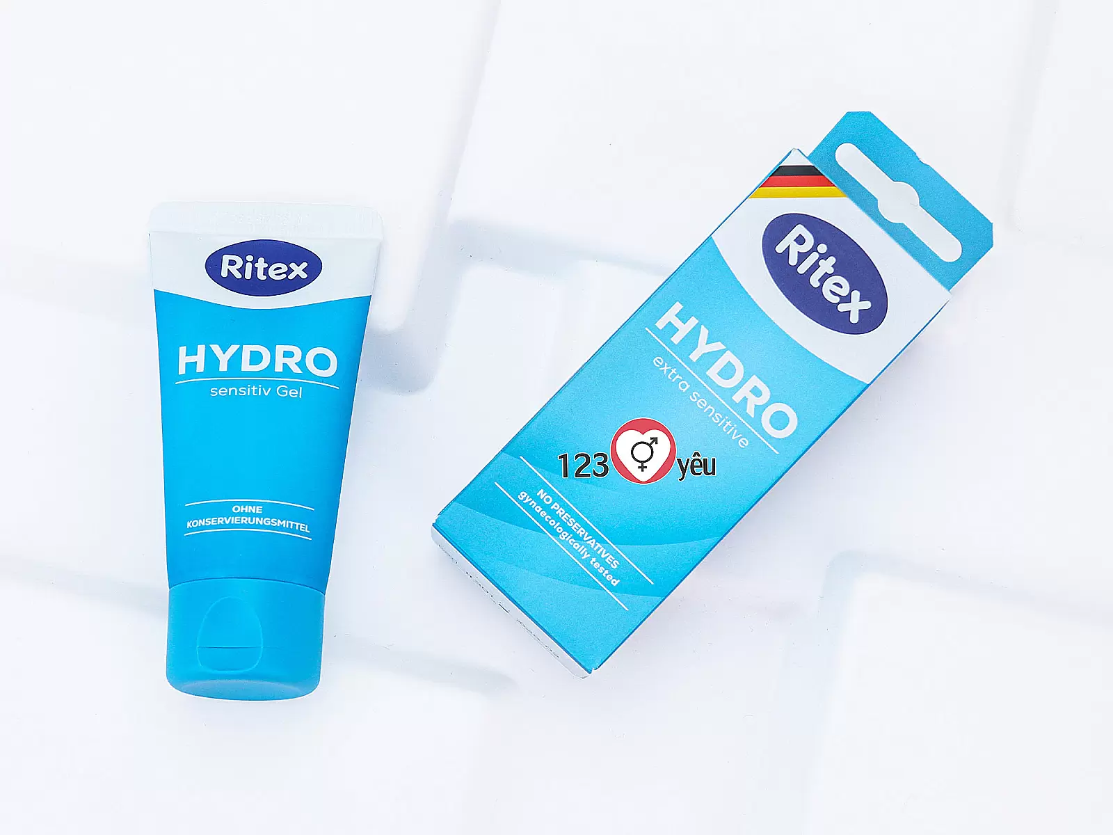 Dương vật giả đa năng Peak trong suốt rung xoay bi có nhánh