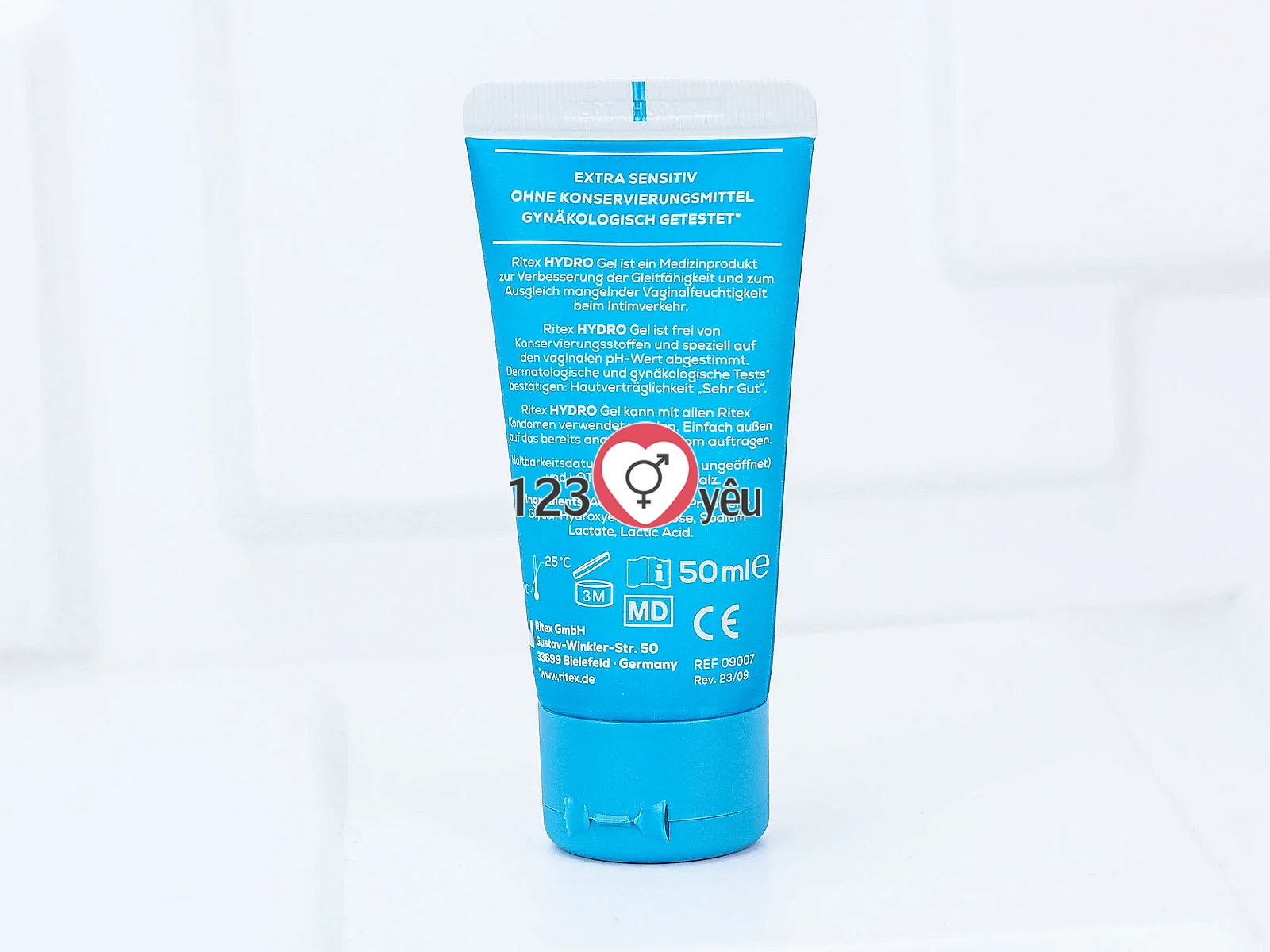 Gel bôi trơn gốc nước Ritex HYDRO Extra Sensitive 50ml