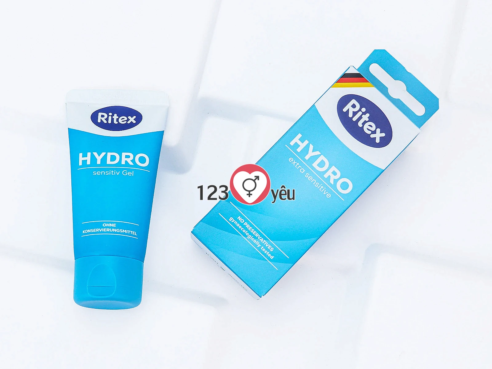 Gel bôi trơn gốc nước Ritex HYDRO Extra Sensitive 50ml