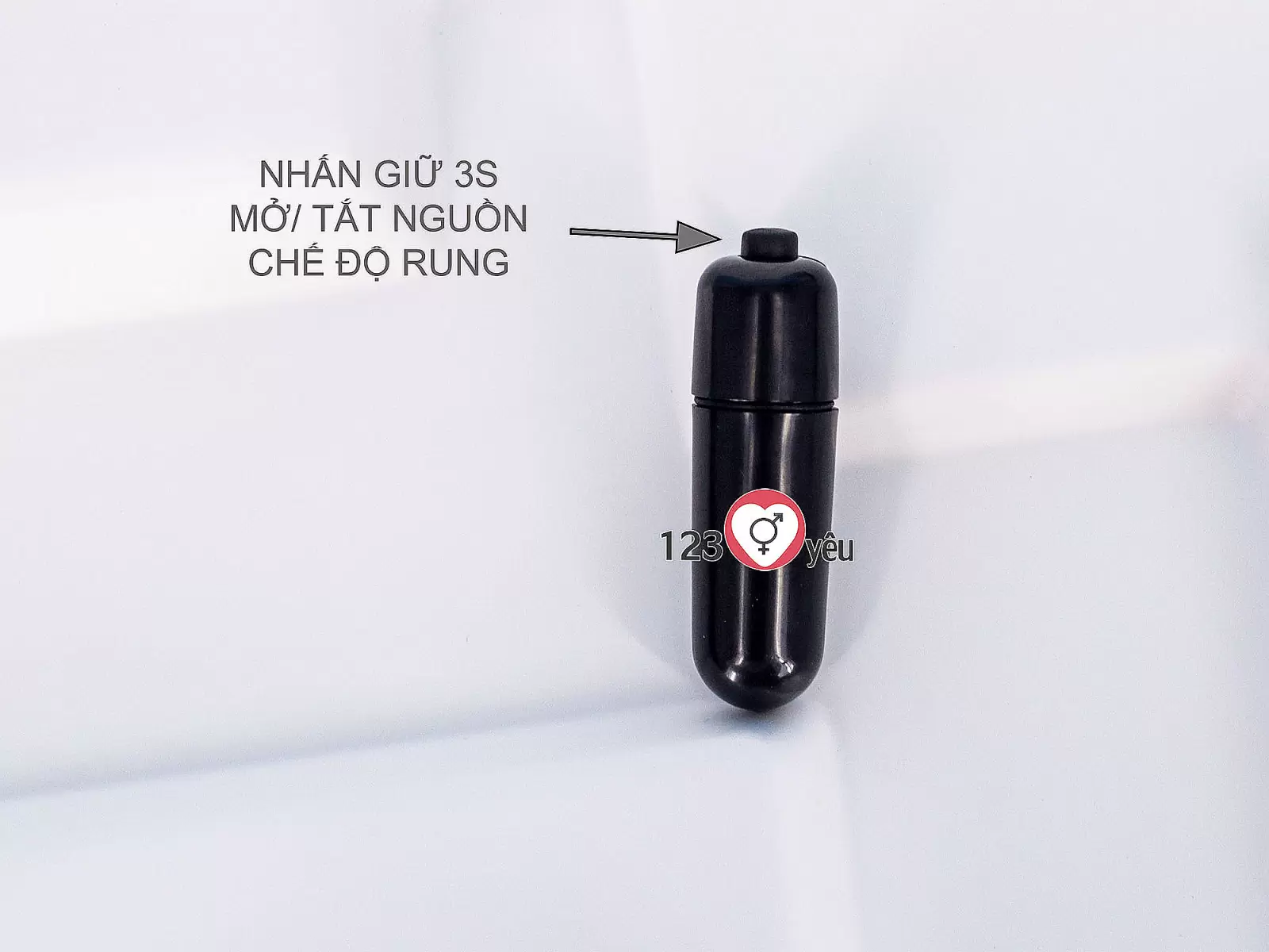 Cục rung tình yêu viên đạn pin rời