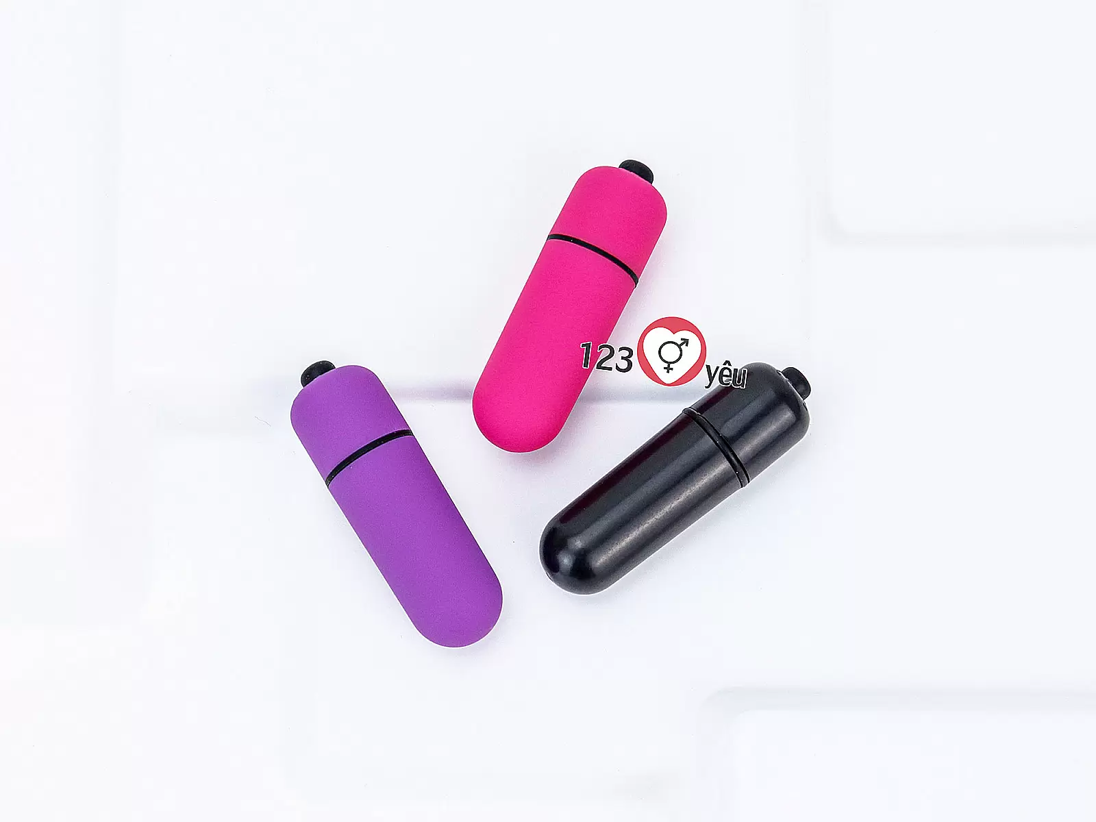Cục rung tình yêu viên đạn pin rời rung mạnh mẽ giúp kích thích nhanh các điểm nhạy cảm