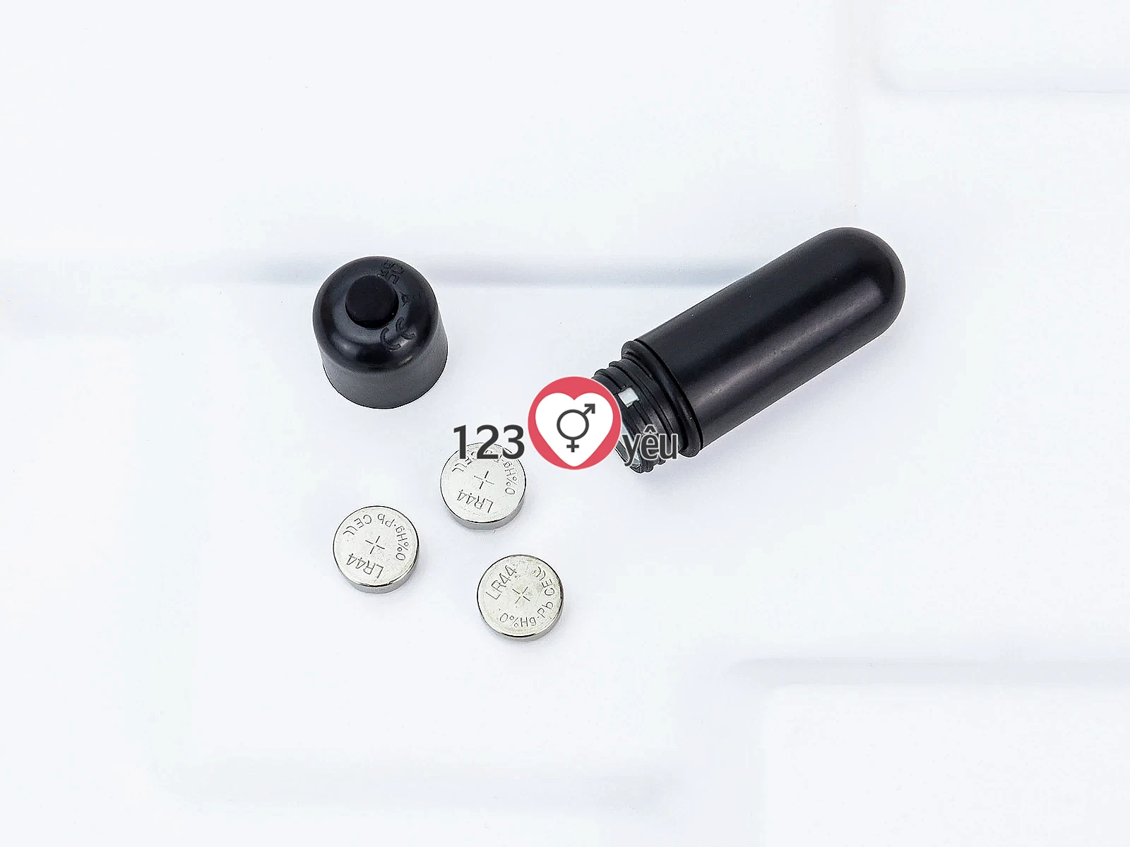 Cục rung tình yêu viên đạn pin rời rung mạnh mẽ giúp kích thích nhanh các điểm nhạy cảm