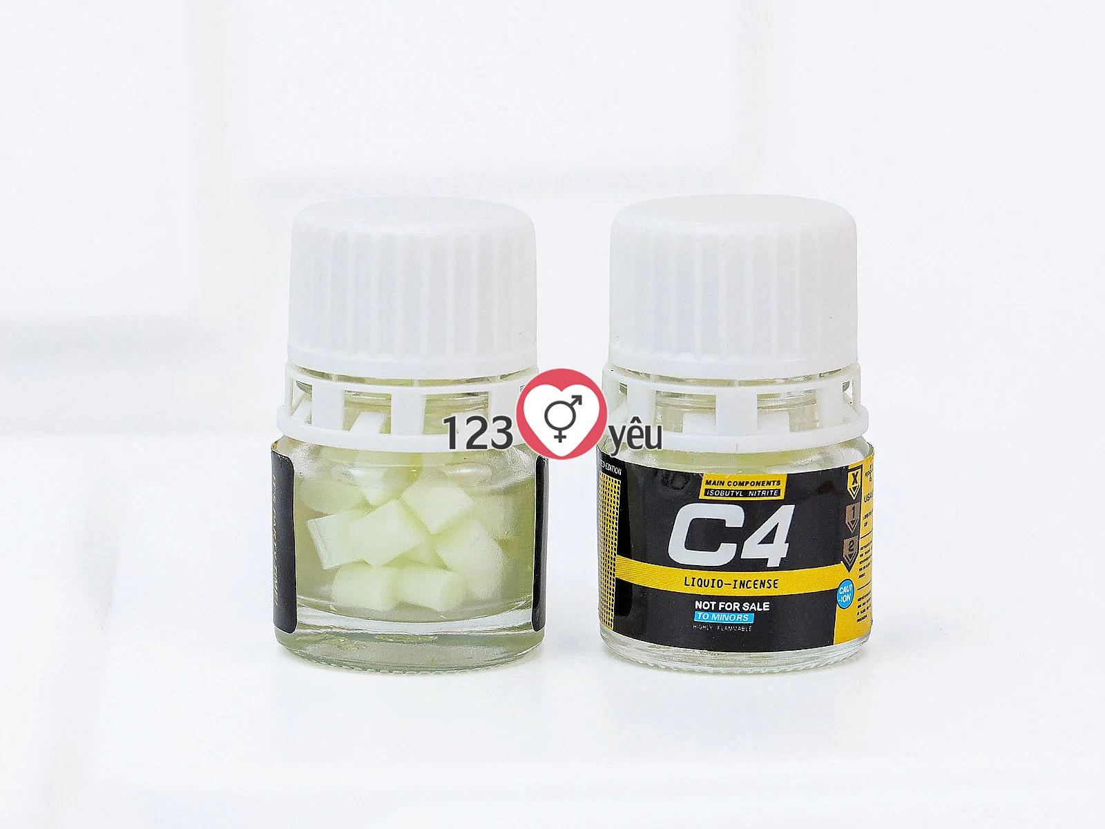 Chai hít khô C4 đỏ dạng viên giúp tạo cảm giác thư giãn