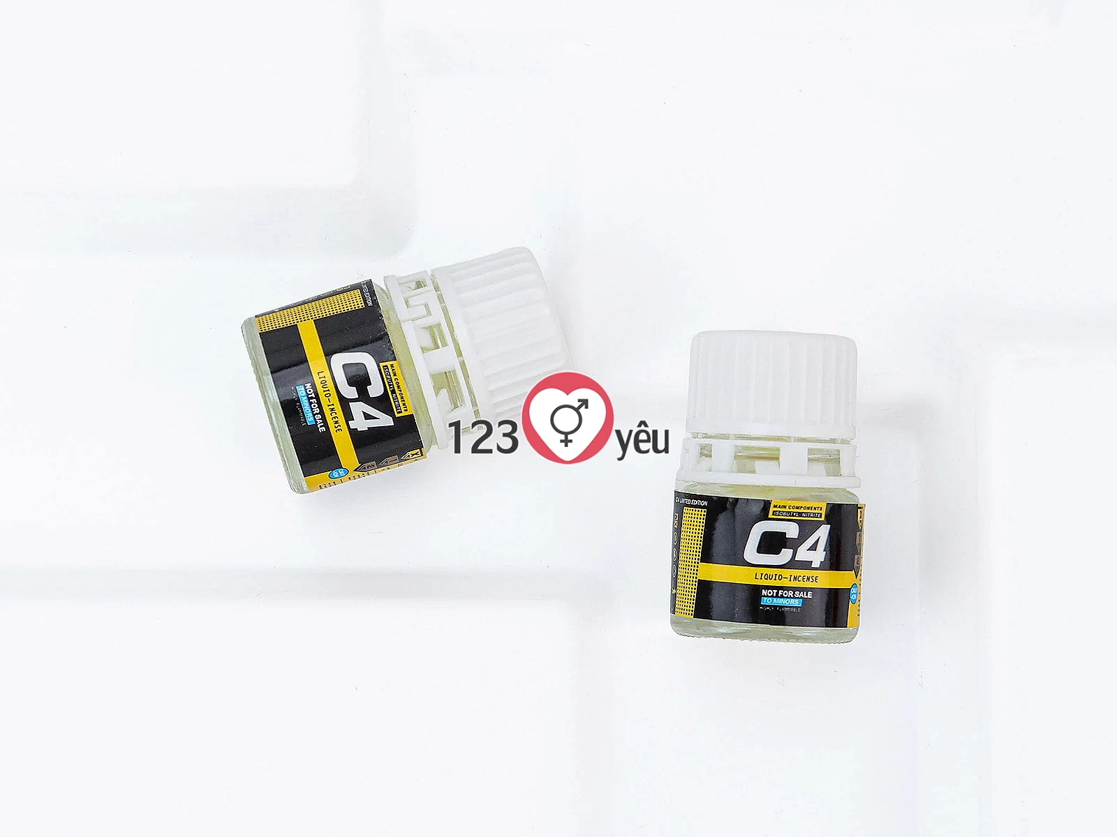 Chai hít khô C4 đỏ dạng viên giúp tạo cảm giác thư giãn