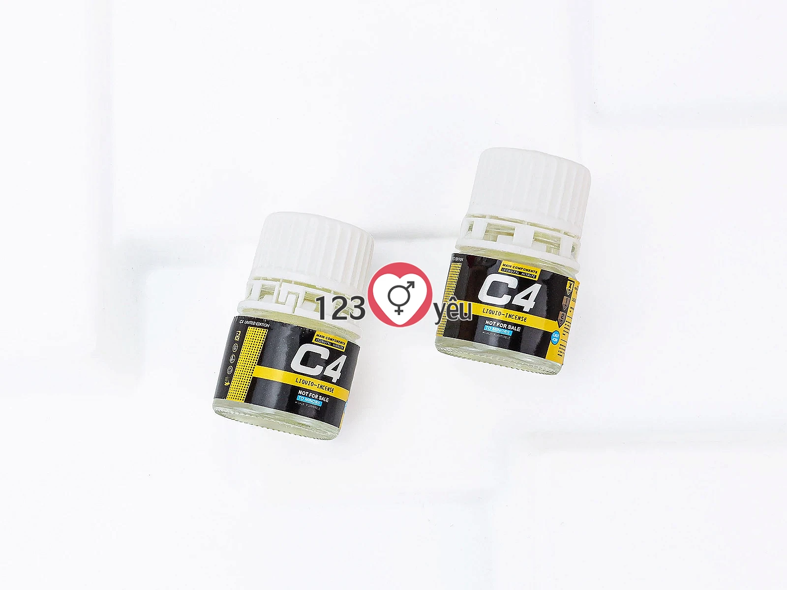 Chai hít khô C4 đỏ dạng viên giúp tạo cảm giác thư giãn
