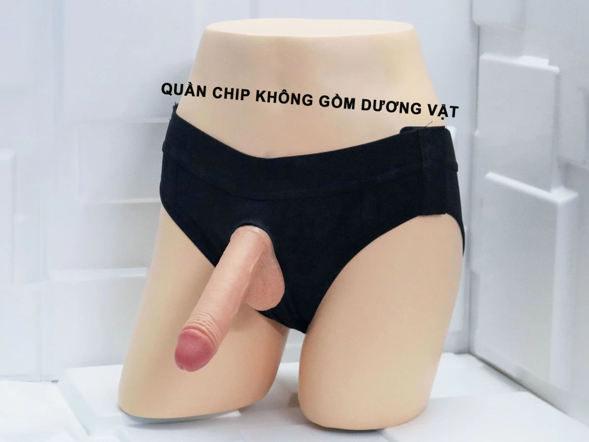 Quần chip gắn dương vật giả D2029