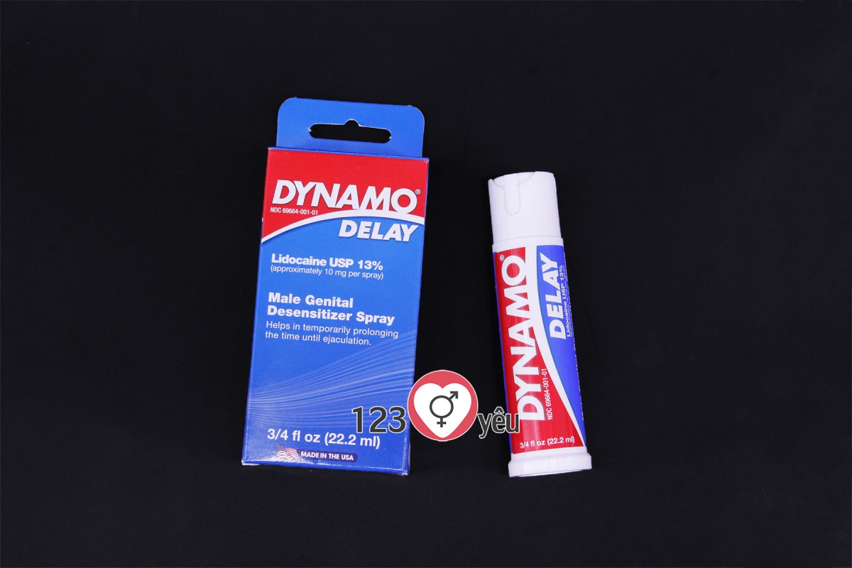 Thuốc xịt ngăn xuất tinh sớm Dynamo Delay nhập khẩu USA 3