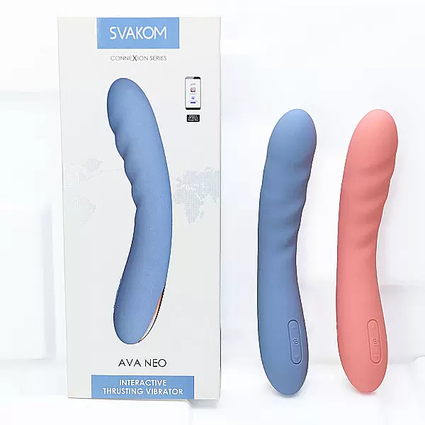 Máy massage Svakom Ava Neo kết nối qua App rung thụt đa chế độ