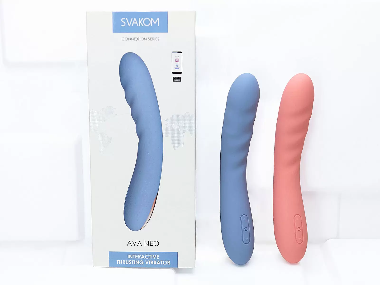 Máy massage Svakom Ava Neo kết nối qua App rung thụt đa chế độ