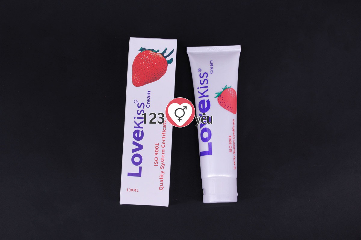 Gel Love Kiss hương dâu - bôi trơn âm đạo 3