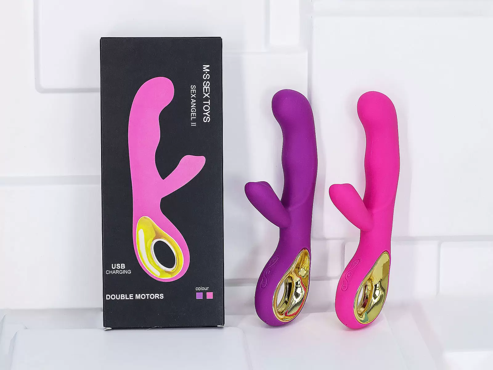 Máy massage điểm G M.S Sex Angel II có nhánh phụ