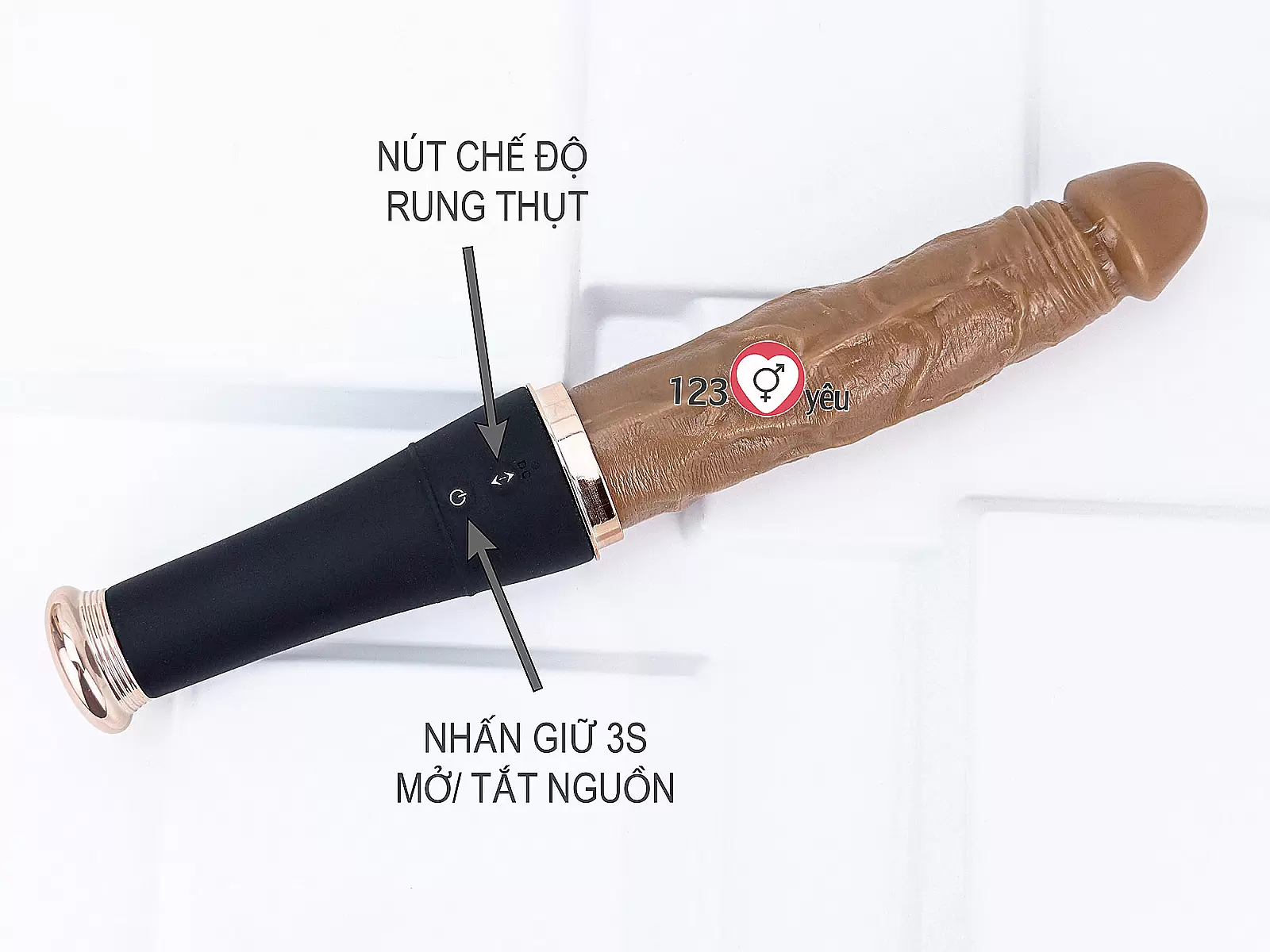 Dương vật giả ngụy trang gậy bóng chày Vibrator