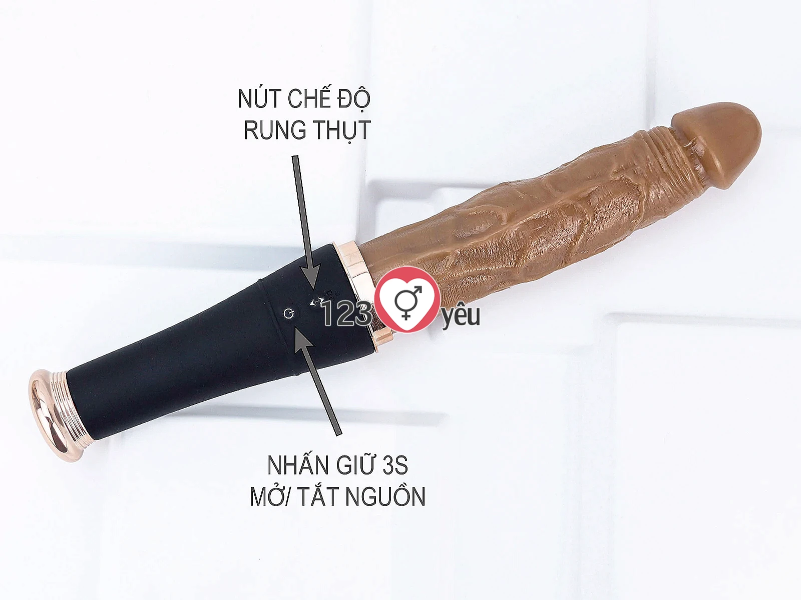 Dương vật giả ngụy trang gậy bóng chày Vibrator