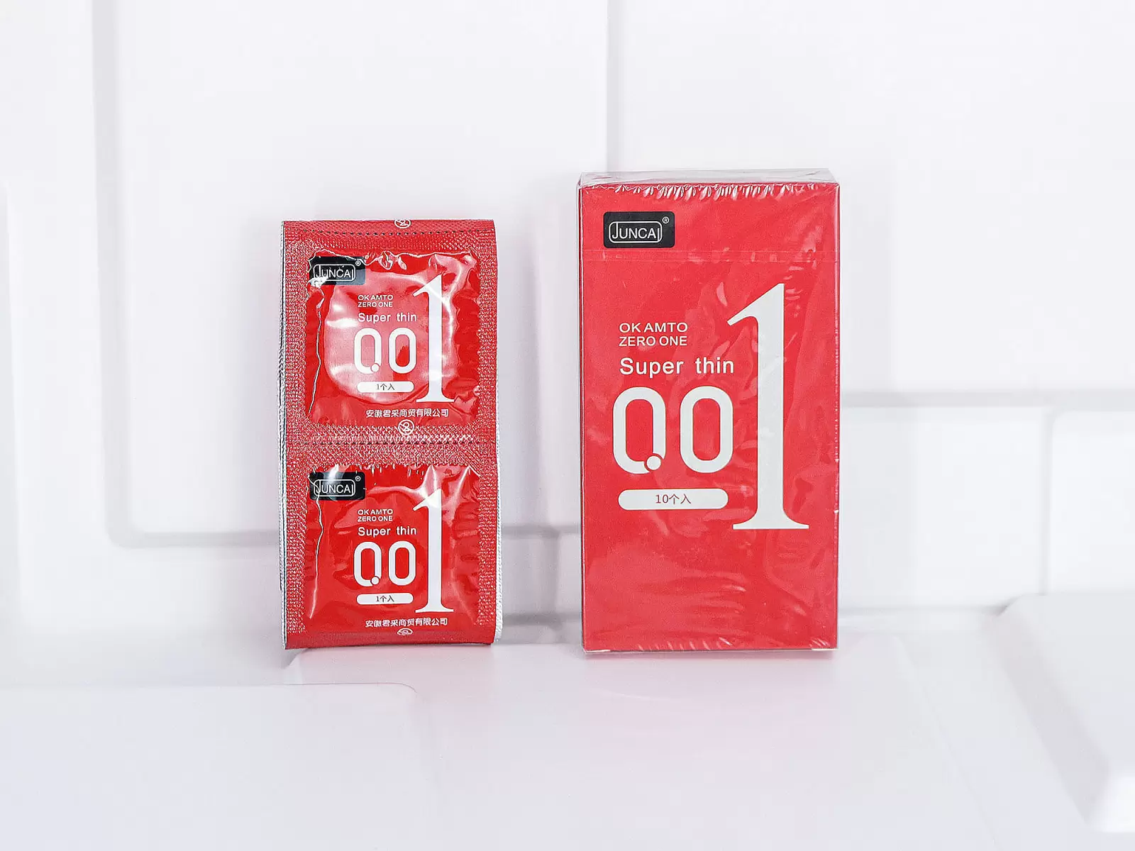 Bao cao su Juncai OK Amto Zero One Super Thin 10 bao