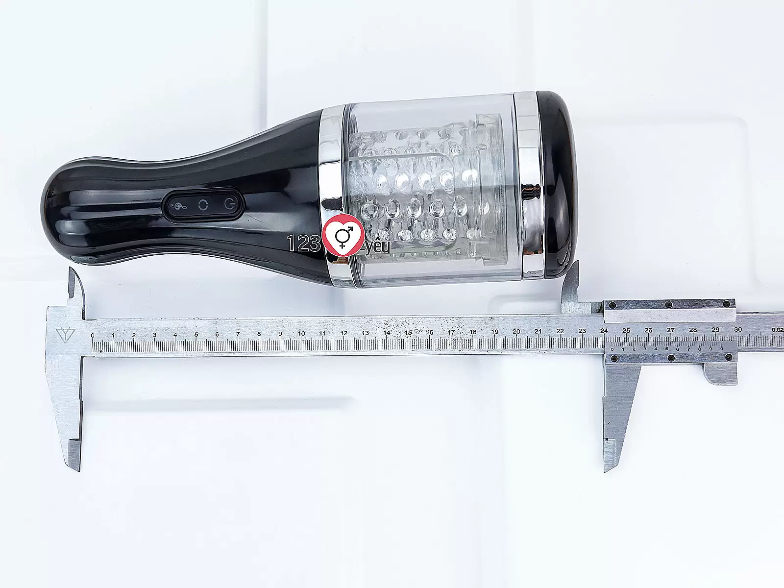 Âm đạo giả Dibe cầm tay xoay, phát âm thanh